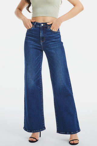 Denim Wide Leg Jeans