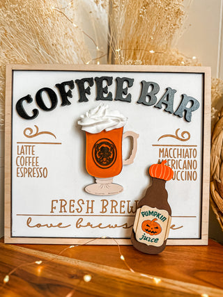 Coffee Bar Sign (Select Style)