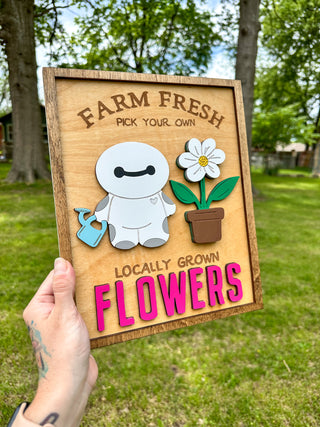 Baymax Flowers