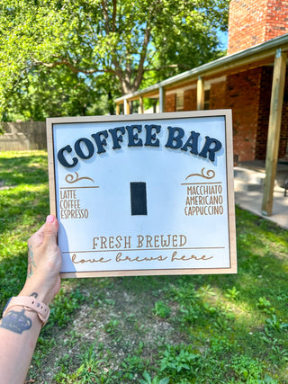 Coffee Bar Sign (Select Style)